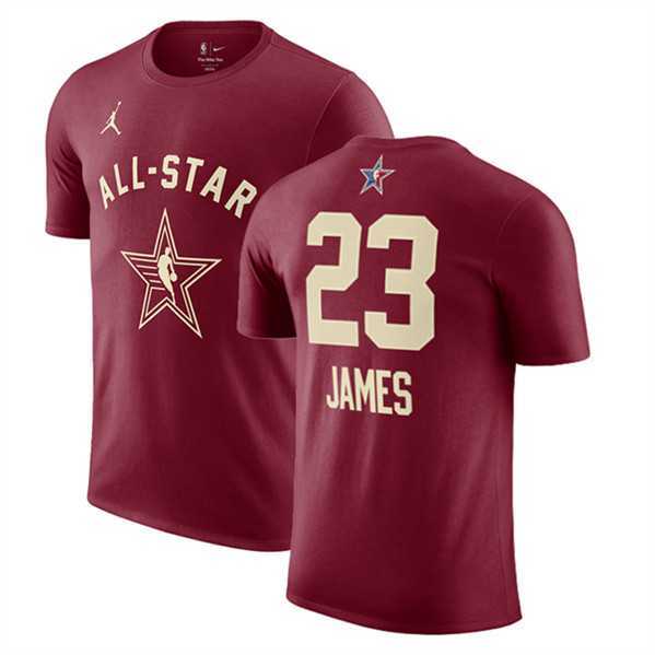 Men's 2024 All-Star #23 LeBron James Crimson T-Shirt,We sell and wholesale Men's 2024 All-Star #23 LeBron James Crimson T-Shirt on line form chian!